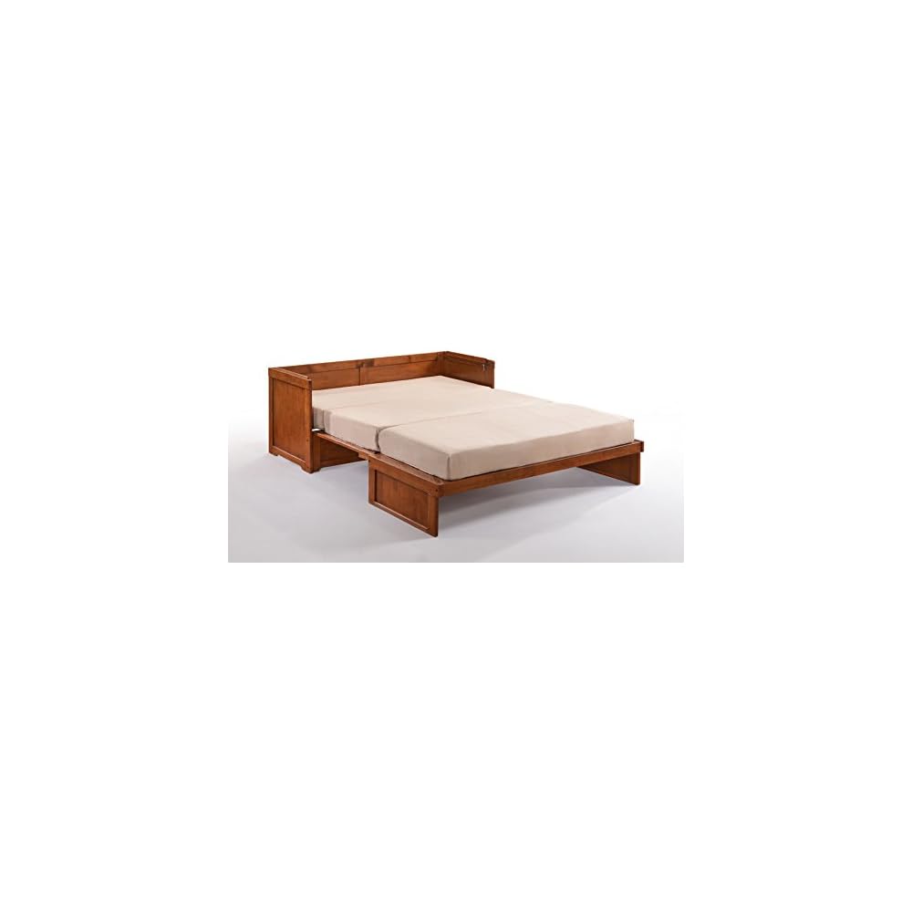 Furniture Murphy Cube Cabinet Bed (Cherry)