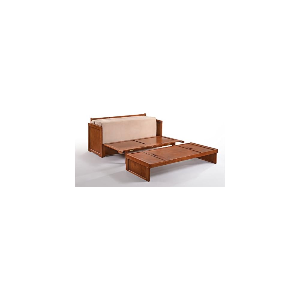 Furniture Murphy Cube Cabinet Bed (Cherry)