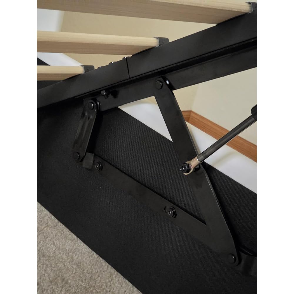 King Size Lift Up Hydraulic Storage Bed Frame Light Beige