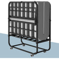 Folding Bed with 5 Inch Mattrees, 75"x38" Rollaway Beds for Adults