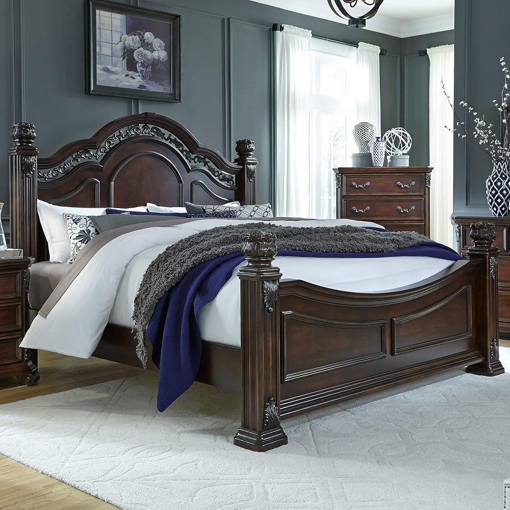 Messina Estates California King Poster Bed